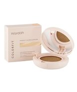 WARDAH Colorfit P/Glow Cushion - 23W Warm Ivory 15g - Is a base makeup w... - £32.02 GBP