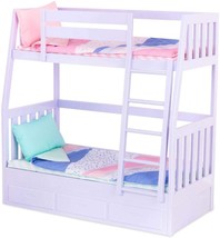 Our Generation Dolls Dream Bunk Bed Set - £78.65 GBP