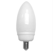 TCP 10714C41K  14W Compact Fluorescent Lamp 4100K Candelabra Base - £10.99 GBP