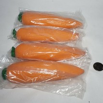 Set of 4 Creatology Stretchy Carrots Squishy Squeeze Toys Easter - £15.19 GBP