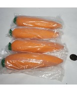 Set of 4 Creatology Stretchy Carrots Squishy Squeeze Toys Easter - £15.14 GBP