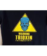 PreOwned TShirt Zombie Warning Trioxin In Case Of Emergency Call  Sz: L ... - $23.51