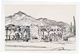 Westward Look The Ranch Inn Postcard by Arthur Hill Tucson Arizona  - $11.88