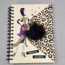 Fabulous Thoughts! Blank Writing Journal by Delphine Cubitt Snap Closure... - $7.00