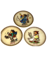 Lot of 3 Goebel Annual M.J. Hummel Decorative Collector Plates 1972, 197... - $17.70