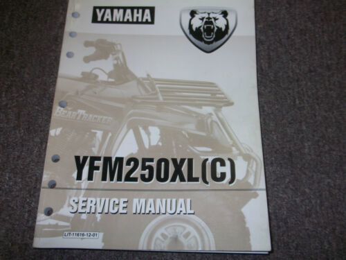 Primary image for Yamaha YFM250XL YFM 250 XL C ATV Service Repair Manual LIT-11616-12-01