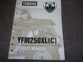 Yamaha YFM250XL YFM 250 XL C ATV Service Repair Manual LIT-11616-12-01 - $25.01