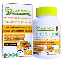 Premium Turmeric Curcumin with 95% Curcuminoids  Ginger &amp; Black Pepper 9... - $18.77