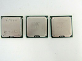 Intel Lot of 3 SLANW E5410 Xeon  Quad-Core 2.33GHz 1333MHz FSB 12MB LGA7... - $15.28
