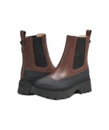 New Coach Jayla 7.5 Women’s Walnut Leather Lug Sole Platform Ankle Boot ... - $237.50