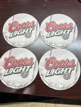 4 2004 Colorado Beer Bar Coaster Coors Light A Taste Born In The Rocky Mountains - £12.69 GBP