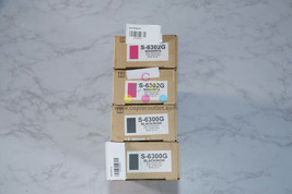 4 Genuine Riso ComColor 1000, 3010,3050 MMKK Ink Cartridges Set S-6300G/S-6302G - £624.23 GBP