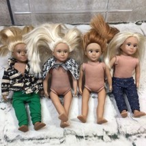 Our Generation Mini 6&quot; Doll Battat Lot of 4 Assorted  - £14.80 GBP