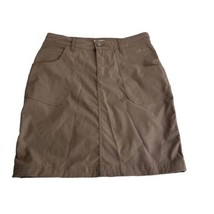 Frilufts Tan Khaki Take The Long Way Outdoors Pencil Skirt Womens Size 34 - £23.52 GBP
