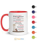 Coffee Mug Gift for Daughter from Father Enjoy the Ride Accent Mug Dad G... - $22.45+