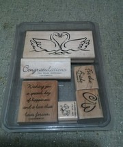 2002 Stampin Up 6 Stamp Set A Lifetime of Love - $25.00