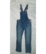 Youth Girls Classic H&amp;M Brand Denim Overalls size 8-9 - $16.78