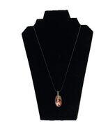 Pendant Two Sided Sacred Heart of Jesus And Our Lady of Mount Carmel. Ch... - $17.82