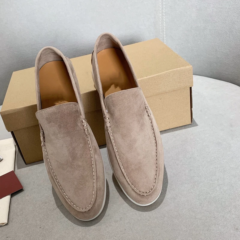 New brand high quality men loafers suede breathable casual shoes oxfords flats thumb200