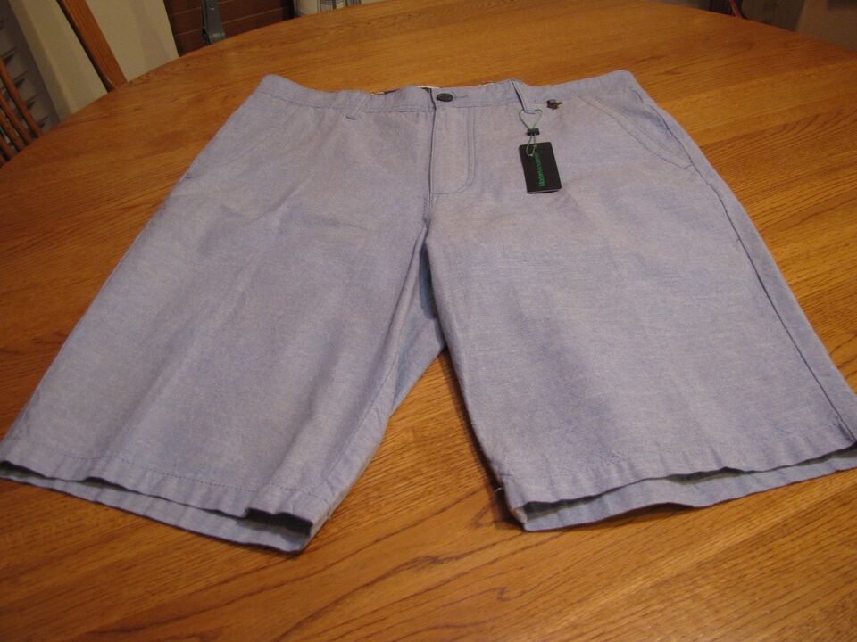 Men&#39;s RARE 38 Modern Amusement walk casual shorts CROW blue school surf ... - $20.19