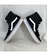 Vans Unisex Sk8 Hi 721356 Black Skater Shoes Sneakers Size Men 6 Women 8 - $45.60 CAD