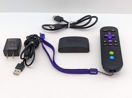 Works Great Roku Streaming Media Player Model 3930X w/ Remote, Cables D - £14.15 GBP