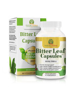 Bitter Leaf Capsules. Immune Support & Heart Health Support Supplement. 750 mg  - £27.96 GBP