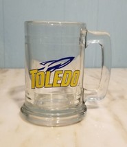 University Of Toledo Rockets Beer Mug UT Clear Glass Toledo, Ohio NCAA MAC - £9.93 GBP