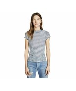 Free People Womens Night Sky Striped T-Shirt Periwinkle - Short Sleeve S... - €10,70 EUR
