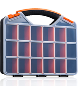 Screw Organizer with 18 Compartments &amp; Removable Dividers - £18.90 GBP
