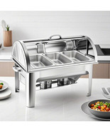 SOGA 3L Triple Tray Stainless Steel Chafing Food Warmer Catering Dish - $133.90