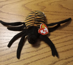 Ty Beanie Baby - Spinner the spider - - $3.99