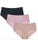 Under Armour Pure Stretch Hipster Underwear Panties Womens XL 3 Pack Multi - £18.65 GBP