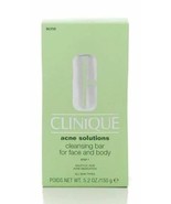 Clinique Acne Solutions Cleansing Bar for Face and Body - NIB - £23.55 GBP