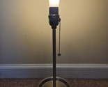 Howin 18 in. Brushed Steel Stick Table Lamp w/Charging Outlet HX-T2126 N... - $9.49