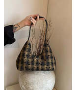 Bow Moon Shape Shoulder Bag - $33.74