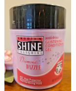 Smooth N Shine DIAMOND DAZZLE Anti-Frizz Glistening Conditioning GEL 6 oz Heat - $29.02