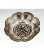 Heather Sterling Argent Vintage Fleur Repousse Candy Plat Bon - $2,166.14 CAD