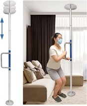 Bed Pole Stand Up Assistant Floor To Ceiling Toilet Support Rail Mobilit... - $297.94