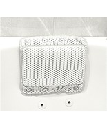 Non-Slip Foam Spa Bath Pillow 8 Suction Soft Luxurious Hot Tub Memory Fo... - $10.88