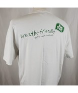 Vintage Tic Tac Mints Breathe Friendly T-Shirt Adult XL White Logo Promo... - £14.08 GBP