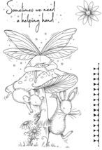 Pink Ink Designs A6 Clear Stamp-Oops A Daisy -PI162 - £5.46 GBP