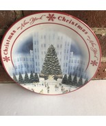 Rockefeller Center Christmas In New York 7.5” Collectible Plate Sealed - $29.85 CAD