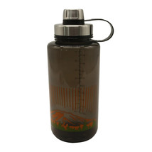 Ozark Trail 32oz Black Plastic Water Bottle - Wide Mouth, Flip-Top Lid -... - $4.79