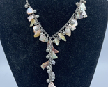 Park Lane Pebble Beach Necklace Genuine Seashells Silver Tone EUC Parklane - £10.09 GBP