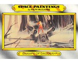 1980 Topps Star Wars ESB #123 Ralph McQuarrie Space Paintings Swamps Of ... - $0.89