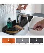 new SINK FAUCET MAT Kitchen Protector Splash Guard Silicone Drying Tray ... - $202.35 MXN