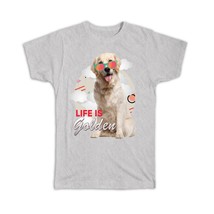 Labrador : Gift T-Shirt Dog Animal Pet Summer Beach Sunglasses Clouds Sand Cute - £13.71 GBP