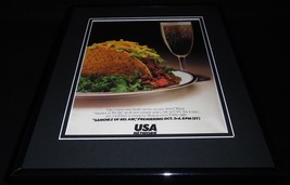 Sanchez of Bel Air 1986 USA Network Framed 11x14 ORIGINAL Vintage Advertisement - £27.68 GBP