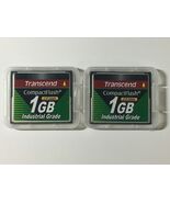 2 pcs New Original Transcend CompactFlash CF200I 1GB Industrial Grade CF... - $58.68